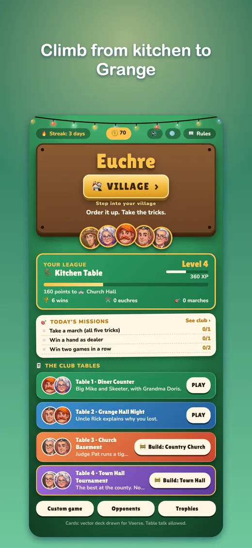 Euchre Village