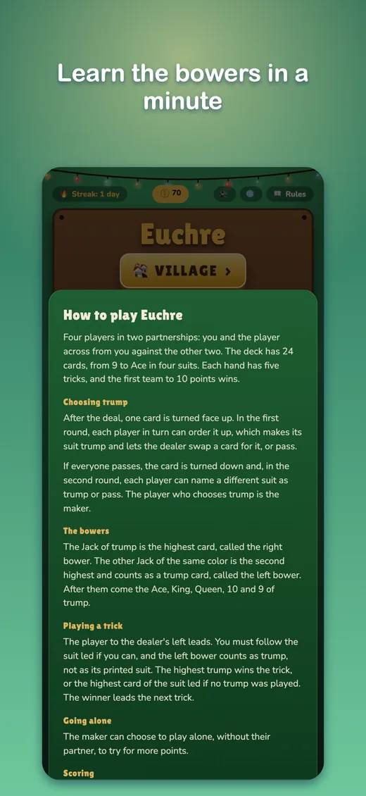Euchre Village