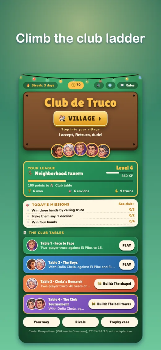 Club de Truco Village