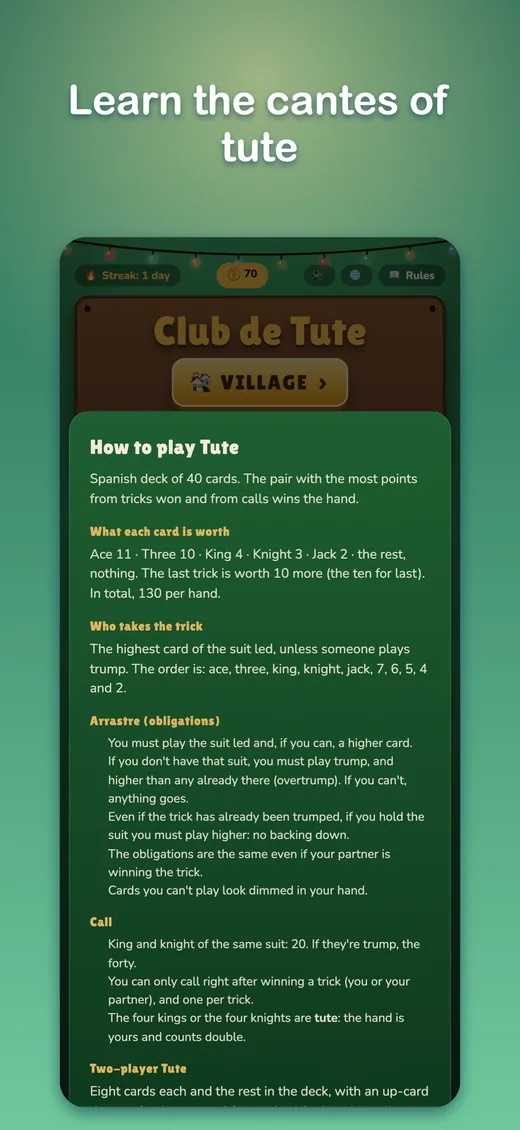 Club de Tute Village